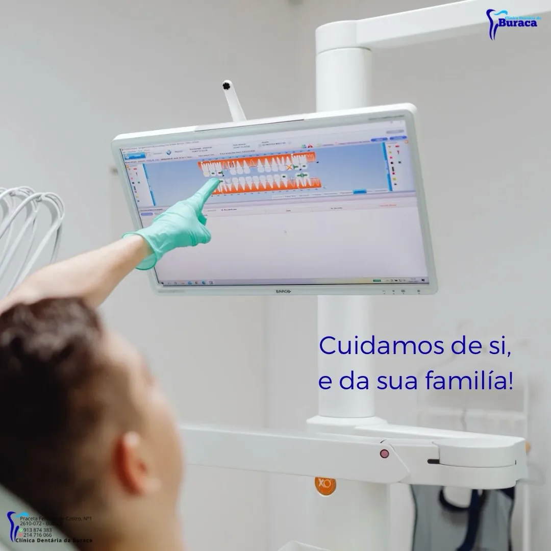 Imagem promocional alusiva a uma avaliação dentária